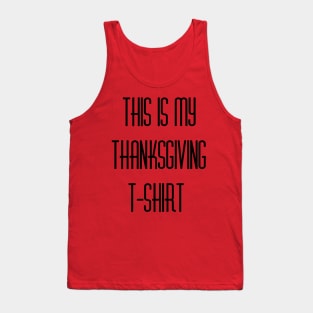 Thanks Giving Tank Top